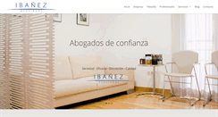 Desktop Screenshot of ibanezasociados.com